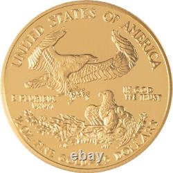 2000-W 4-Coin Proof American Gold Eagle Set (Box, CoA)