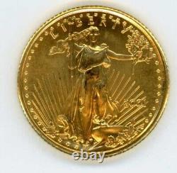 2001 1/10 oz Gold American Eagle BU