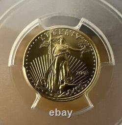 2001 $5 1/10oz American Gold Eagle PCGS MS 69 Certification 34178160