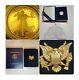 2001-w 1/10 Oz. Gold American Eagle Proof Coin With Case And Coa
