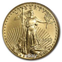 2002 1/2 oz Gold American Eagle MS-69 NGC SKU#13062
