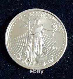 2002 $5 American Gold Eagle 1/10 Oz