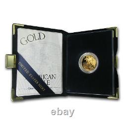 2002-W 1/4 oz Proof Gold American Eagle (withBox & COA)