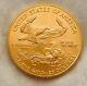 2003 Brilliant Uncirculated American Gold Eagle 1/2 Oz Gold Bullion Coin. 999