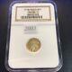 2003 Gold American Eagle 1/10oz $5 Ngc Ms69 Better Date
