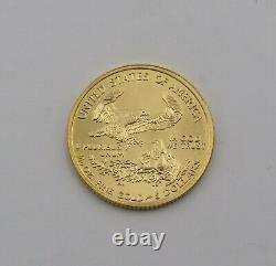 2006 $5 American Gold Eagle 1/10 Oz. Gold Coin Item# 4590