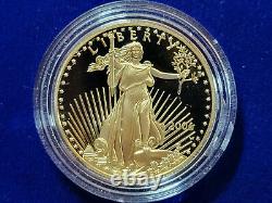 2006-W 1 oz American Gold Eagle 20th Anniversary 3 Coin Set Proof/Reverse