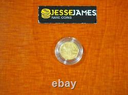 2006 W $5 Burnished Gold Eagle In Original Box With Coa