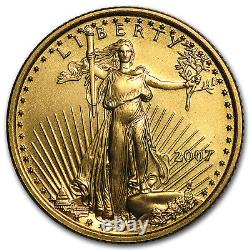 2007 1/4 oz Gold American Eagle BU