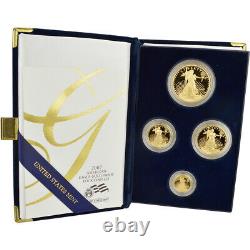 2007 American Gold Eagle Proof Four-Coin Set