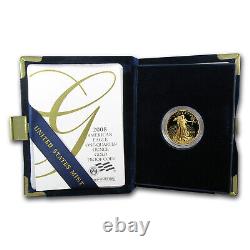 2008-W 1/4 oz Proof Gold American Eagle (withBox & COA) SKU#51500