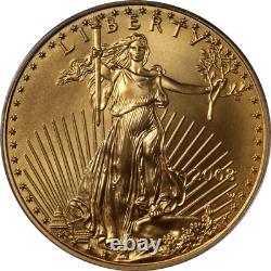 2008-W Gold American Eagle $25 PCGS MS69 Burnished Blue Label STOCK