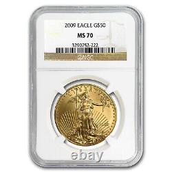 2009 1 oz Gold American Eagle MS-70 NGC SKU #57310