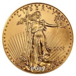 2009 $25 American Gold Eagle 1/2 oz BU