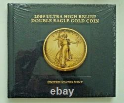 2009 Ultra High Relief- Double Eagle Ms69 $20 Gold Coin Ngc