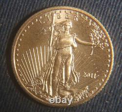 2011 $5 Gold American Eagle 1/10 Oz Bullion Lot 200537