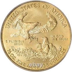 2011 American Gold Eagle 1/2 oz $25 PCGS MS70 First Strike
