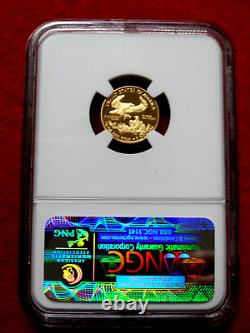 2012 W $5 1/10 Oz First Release Gold Eagle Ngc Pf 70 Ultra Cameo Item #003