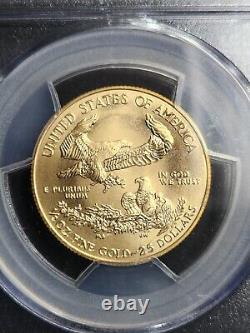 2013 $25 1/2oz Gold Eagle MS 70 PCGS Mint Director Series Signed Philip Diehl932