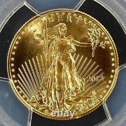 2013 $25 Gold American Eagle? Pcgs Ms-70? 1/2 Philip Diehl Signature? Trusted