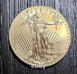 2013 $50 American Gold Eagle 1 oz Brilliant Uncirculated Bullion Coin
