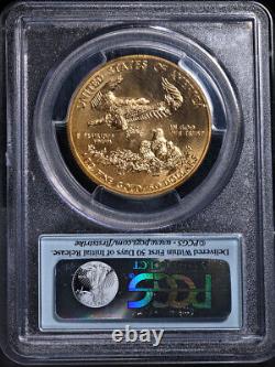 2013 Gold American Eagle $50 PCGS MS70 First Strike