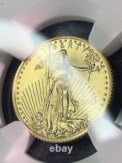 2013 NGC MS70 $5 Gold American Eagle 1/10 oz