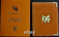 2014-W 1/10 oz Proof Gold American Eagle withBox & CoA. 7778