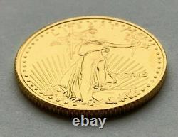 2015 1/10 oz. $5.00 solid gold American Eagle #7