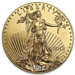 2015 1/2 oz Gold American Eagle BU SKU #84884