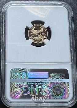 2015 W $5 American Gold Eagle 1/10th oz. Coin NGC PF 70 Ultra Cameo