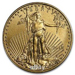 2016 1/10 oz Gold American Eagle BU SKU #93746