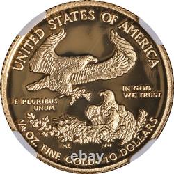 2016-W Gold American Eagle $10 NGC PF70 Ultra Cameo Brown Label STOCK