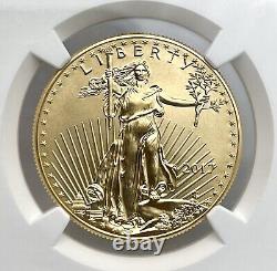2017 $50 1 Oz American Gold Eagle NGC MS70 Early Release