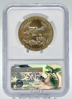 2017 $50 1 Oz American Gold Eagle NGC MS70 Early Release