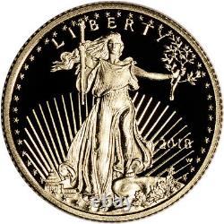 2018-W American Gold Eagle Proof 1/4 oz $10 in OGP