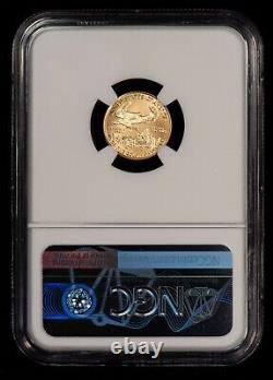 2019 G$5 1/10 oz Gold American Eagle Early Release NGC MS 69 SKU-G2811