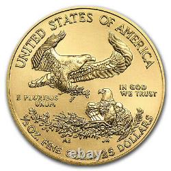 2020 1/2 oz Gold American Eagle BU SKU#196125