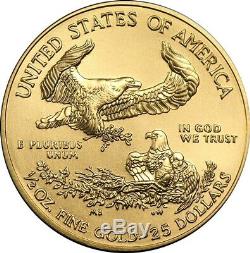 2020 1/2 oz Gold American Eagle Coin Brilliant Uncirculated