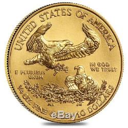 2020 1/4 oz Gold American Eagle $10 Coin BU