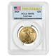 2020 $25 American Gold Eagle 1/2 Oz. Pcgs Ms70 First Strike Flag Label