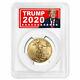2020 $25 American Gold Eagle 1/2 Oz. Pcgs Ms70 Trump 2020 Label