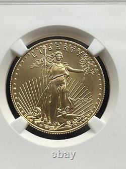 2020 $25 American Gold Eagle 1/2oz NGC MS69 Ronald Reagan LEGACY SERIES FDOI