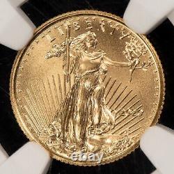 2020 $5 1/10 oz Gold American Eagle President Donald Trump NGC MS 70 G3139