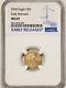 2020 $5 1/10oz Gold American Eagle Ms69 Ngc 5831858-002 Early Releases