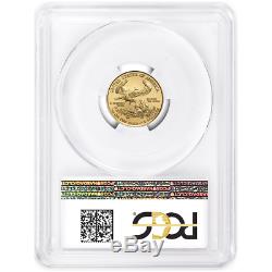 2020 $5 American Gold Eagle 1/10 oz. PCGS MS70 First Strike Flag Label