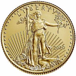 2020 $5 Gold American Eagle 1/10 oz. Brilliant Uncirculated
