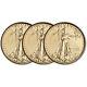 2020 American Gold Eagle 1/10 Oz $5 Bu Three 3 Coins