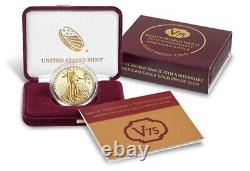 2020 American Gold Eagle Proof 1oz coin V75 End of WWII 75th Anniversary