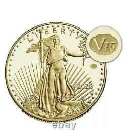 2020 American Gold Eagle V75 End of WW2 75th Anniv Coin MINT CONFIRMED ORDER